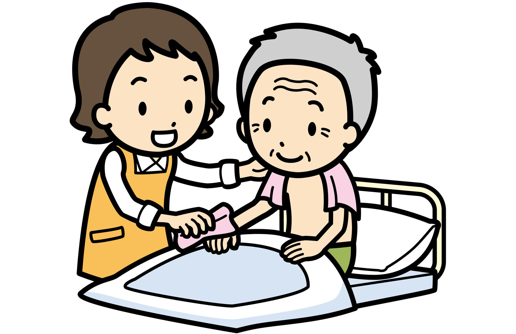 清拭で注意するべきポイント