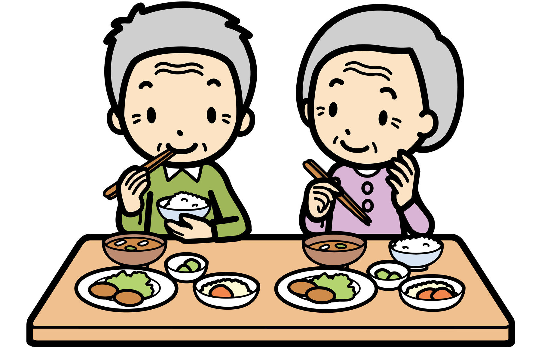ご高齢者が安全に食事をとるために知っておきたい基礎知識