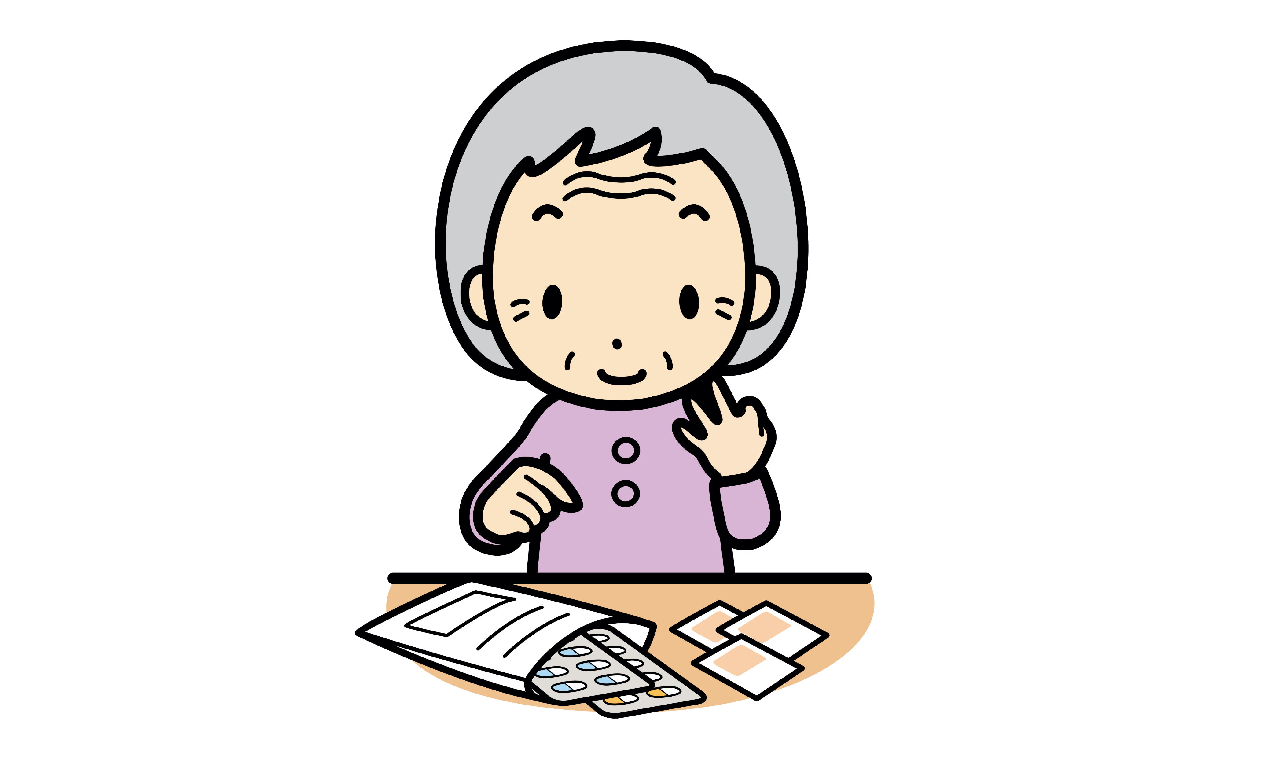 ご高齢者のお薬の飲み方