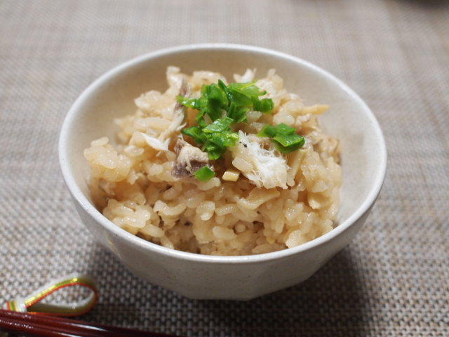 春が旬！鯛と筍の炊き込みご飯