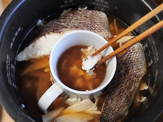 春が旬！鯛と筍の炊き込みご飯の作り方