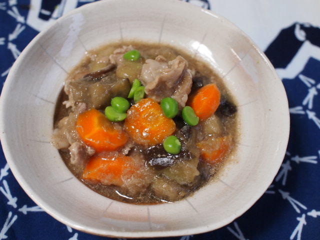 豚肉と茄子のみぞれ煮