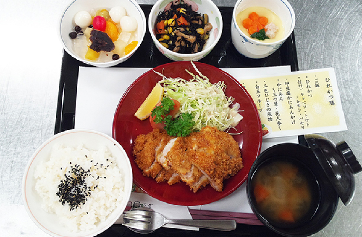 ひれかつ御膳（イベント食）