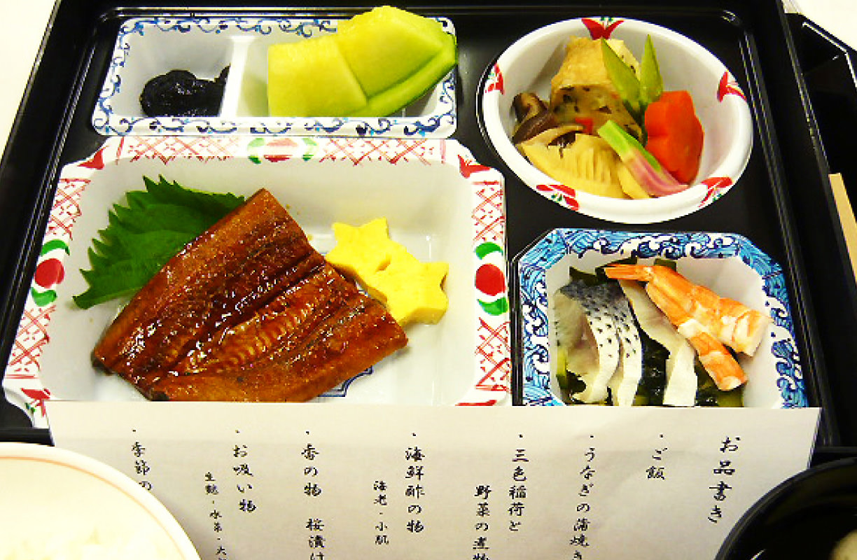 うなぎの蒲焼御膳（イベント食）